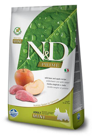 Farmina N&D GF Wild Bore, Pumpkin and Apple Mini Dry Dog Food