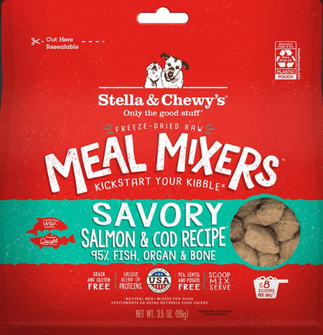 Savory Salmon & Cod Meal Mixers