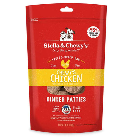 Chewy’s Chicken Freeze-Dried Raw Dinner Patties