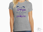 Dogs are my Favorite Kind of People Tshirt