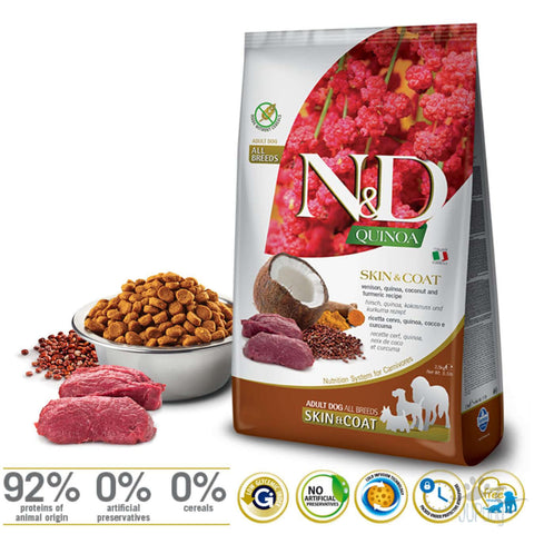 N&d dog food fashion quinoa