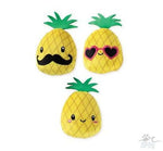 Pineapples Small Dog Toys - Set Of 3