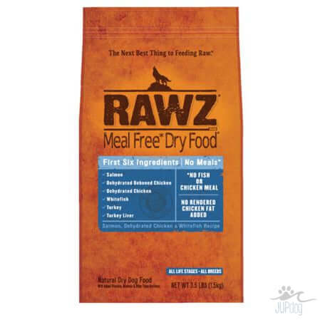 Rawz Dog Dry GF Salmon, Chicken & Whitefish Meal Free